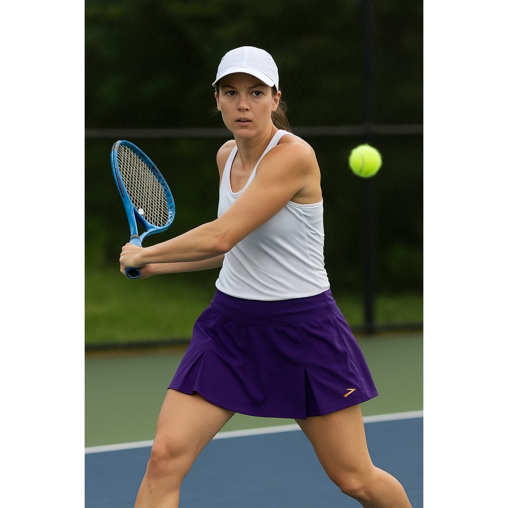 Brooks Running/Tennis Skirt Women's Medium Purple‎ Sporty Athleisure